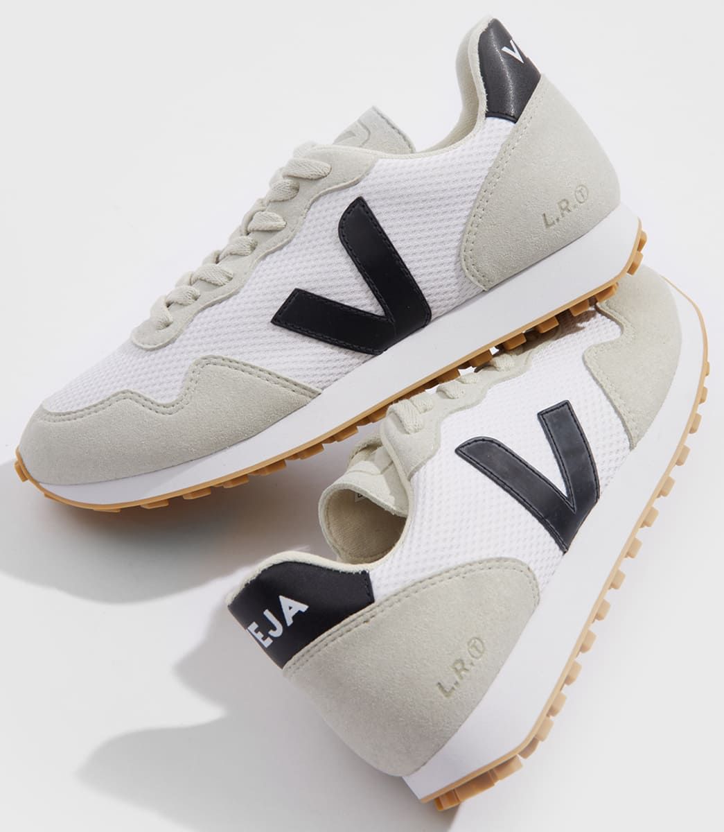 VEJA SDU REC ALVEOMESH WHITE BLACK NATURAL | VJ24681