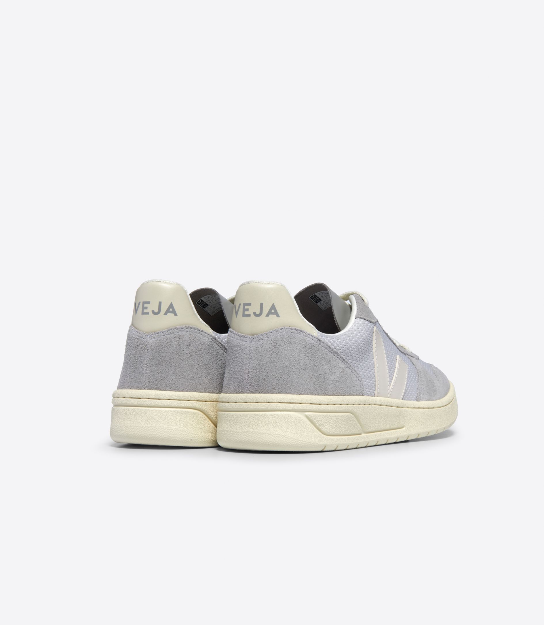 VEJA V-10 ALVEOMESH LIGHT GREY PIERRE | VJ24556