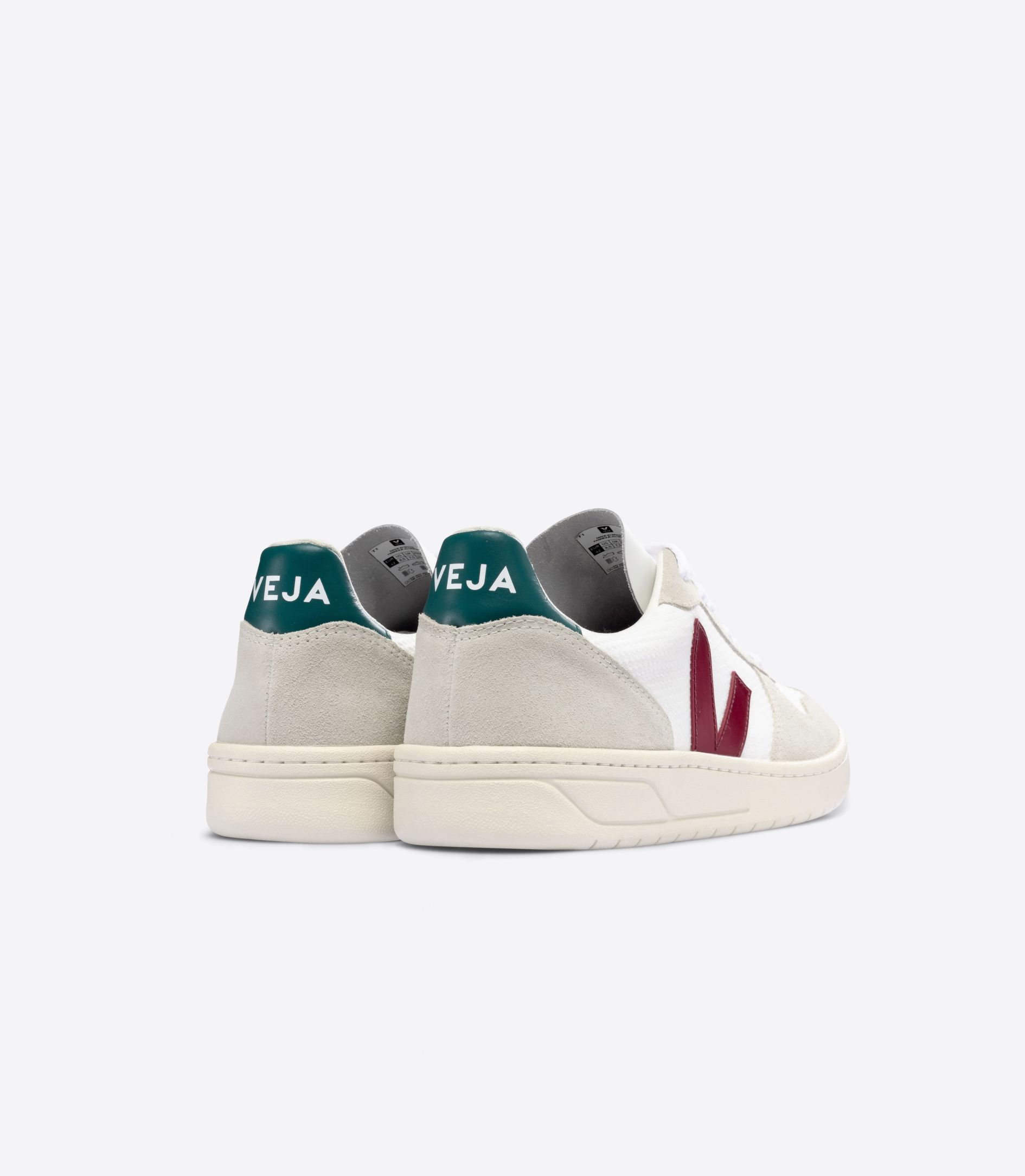 VEJA V-10 B-MESH WHITE MARSALA BRITTANY | VJ24217