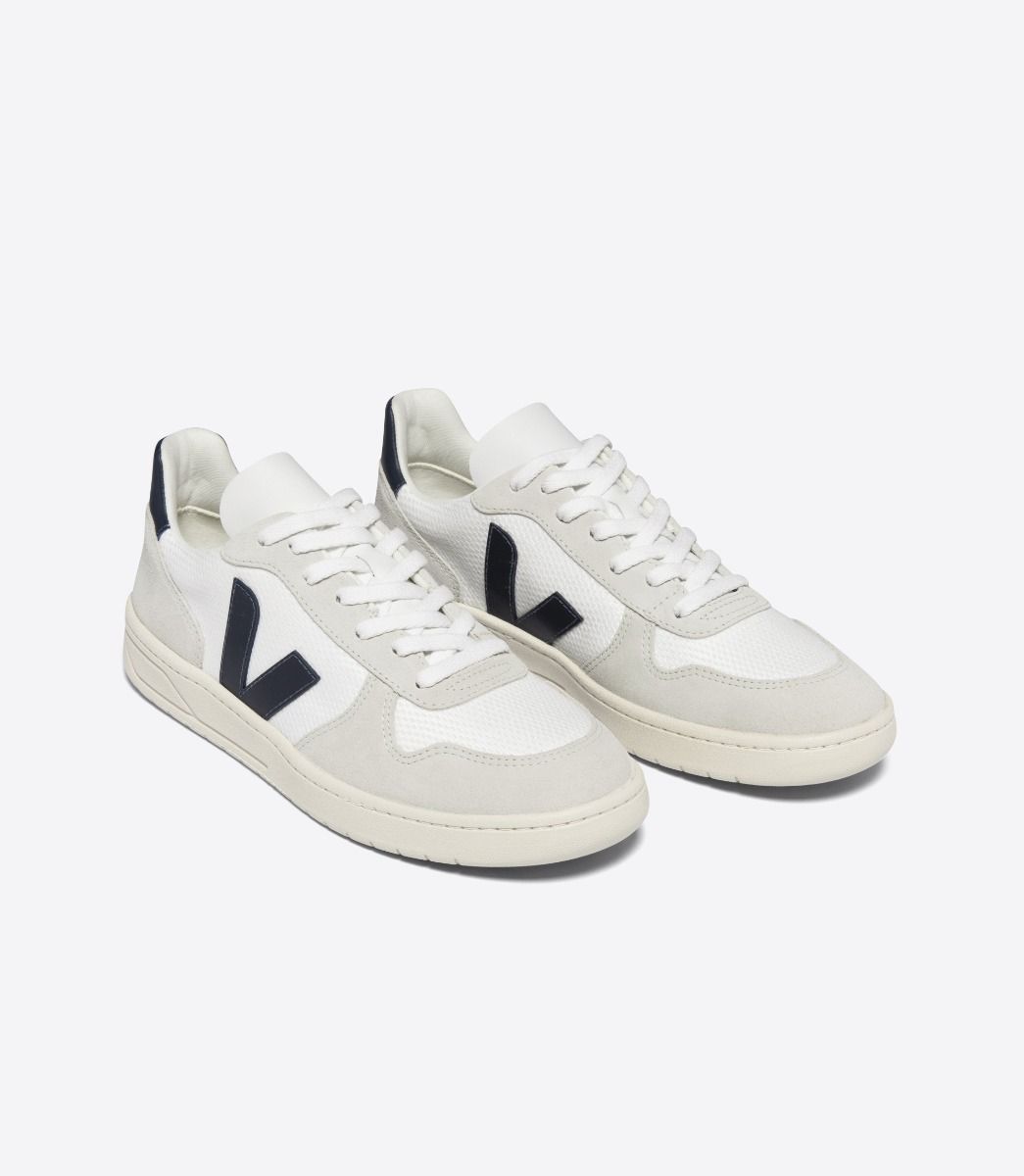 VEJA V-10 B-MESH WHITE NAUTICO | VJ24242