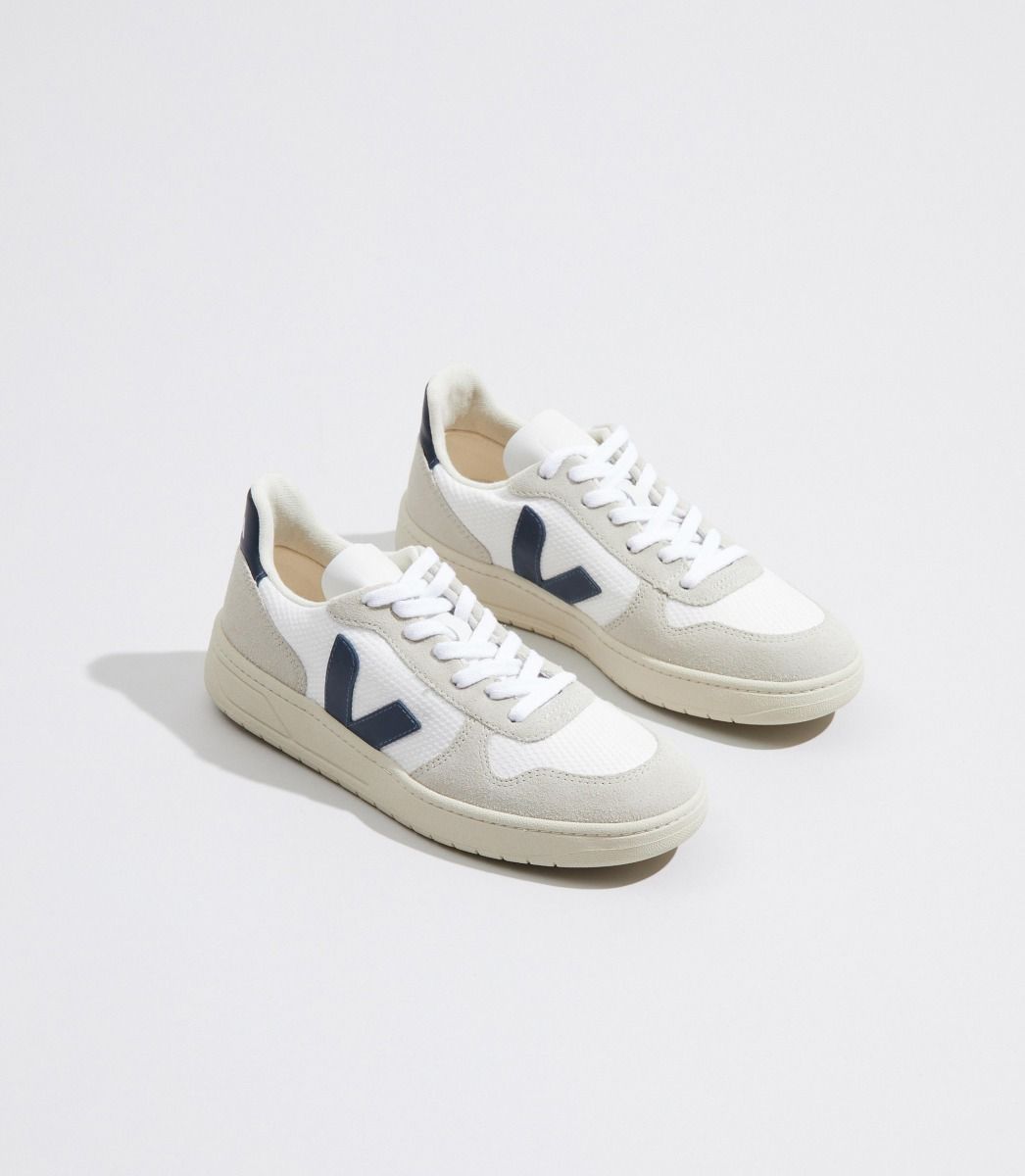 VEJA V-10 B-MESH WHITE NAUTICO | VJ24242