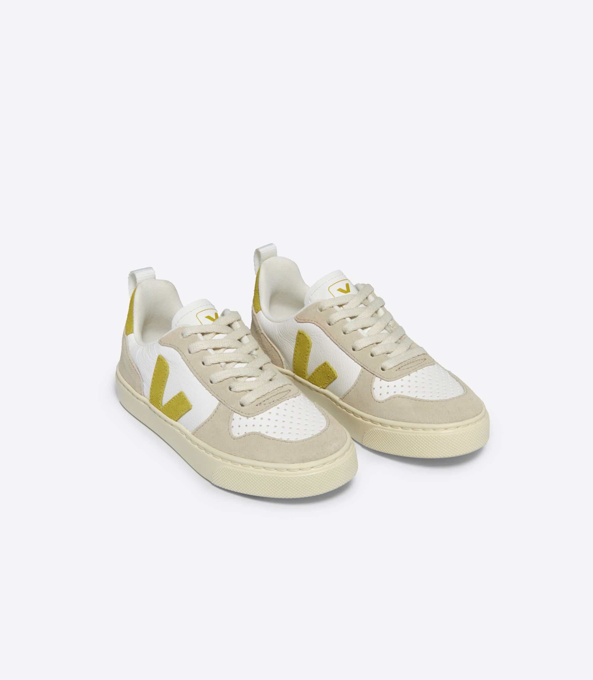 VEJA V-10 LACES WHITE LIQUOR ALMOND | VJ24875