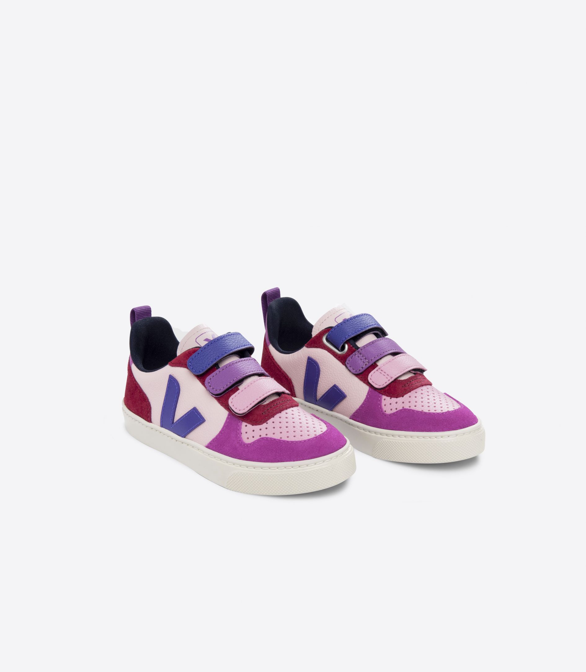 VEJA V-10 LEATHER MULTICO PETALE | VJ24822