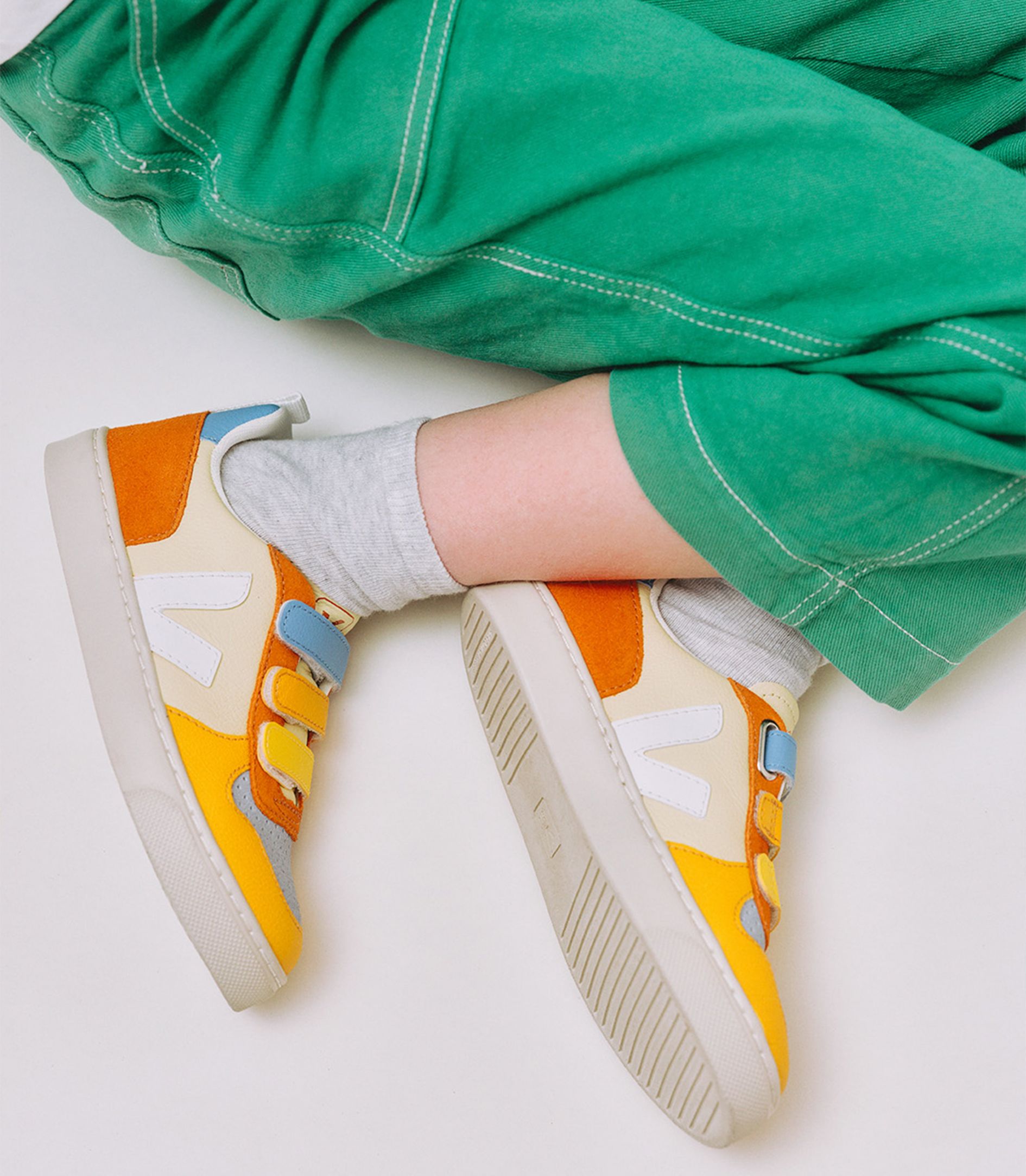 VEJA V-10 LEATHER MULTICO SUN | VJ24834