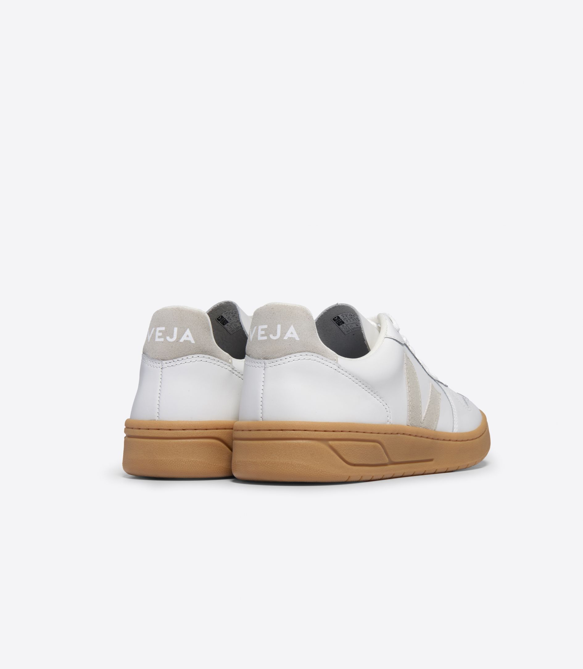 VEJA V-10 LEATHER WHITE NATURAL | VJ24554