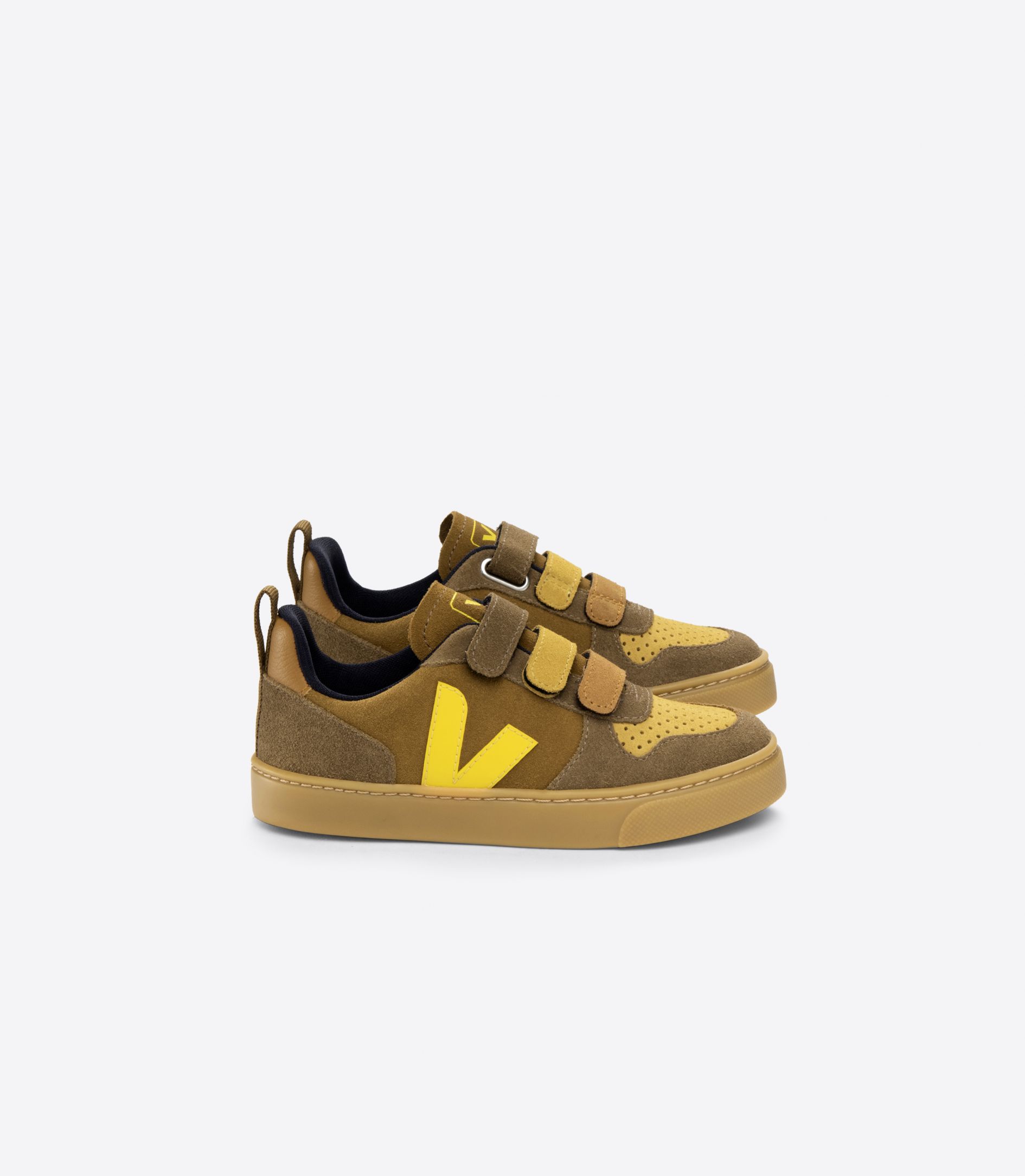 VEJA V-10 SUEDE MULTICO CAMEL | VJ24888