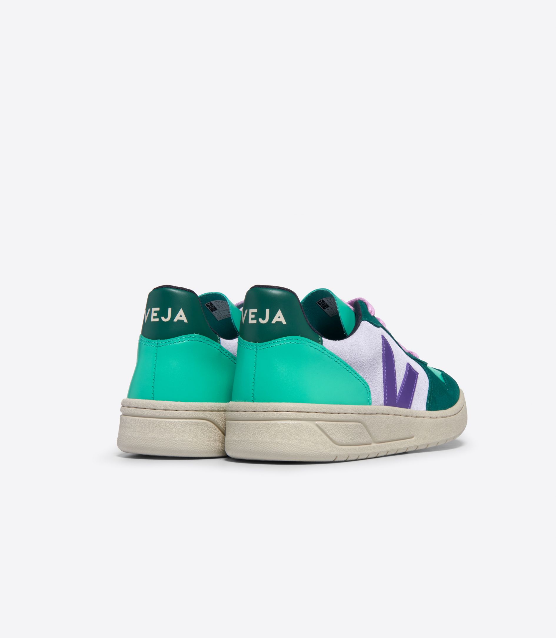 VEJA V-10 SUEDE MULTICO SWAN PURPLE PIERRE | VJ24545