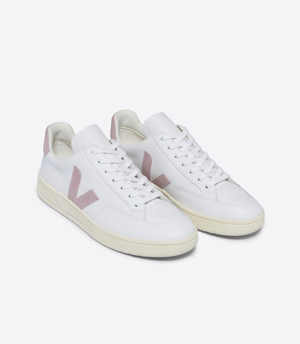 VEJA V-12 LEATHER WHITE BABE | VJ24585