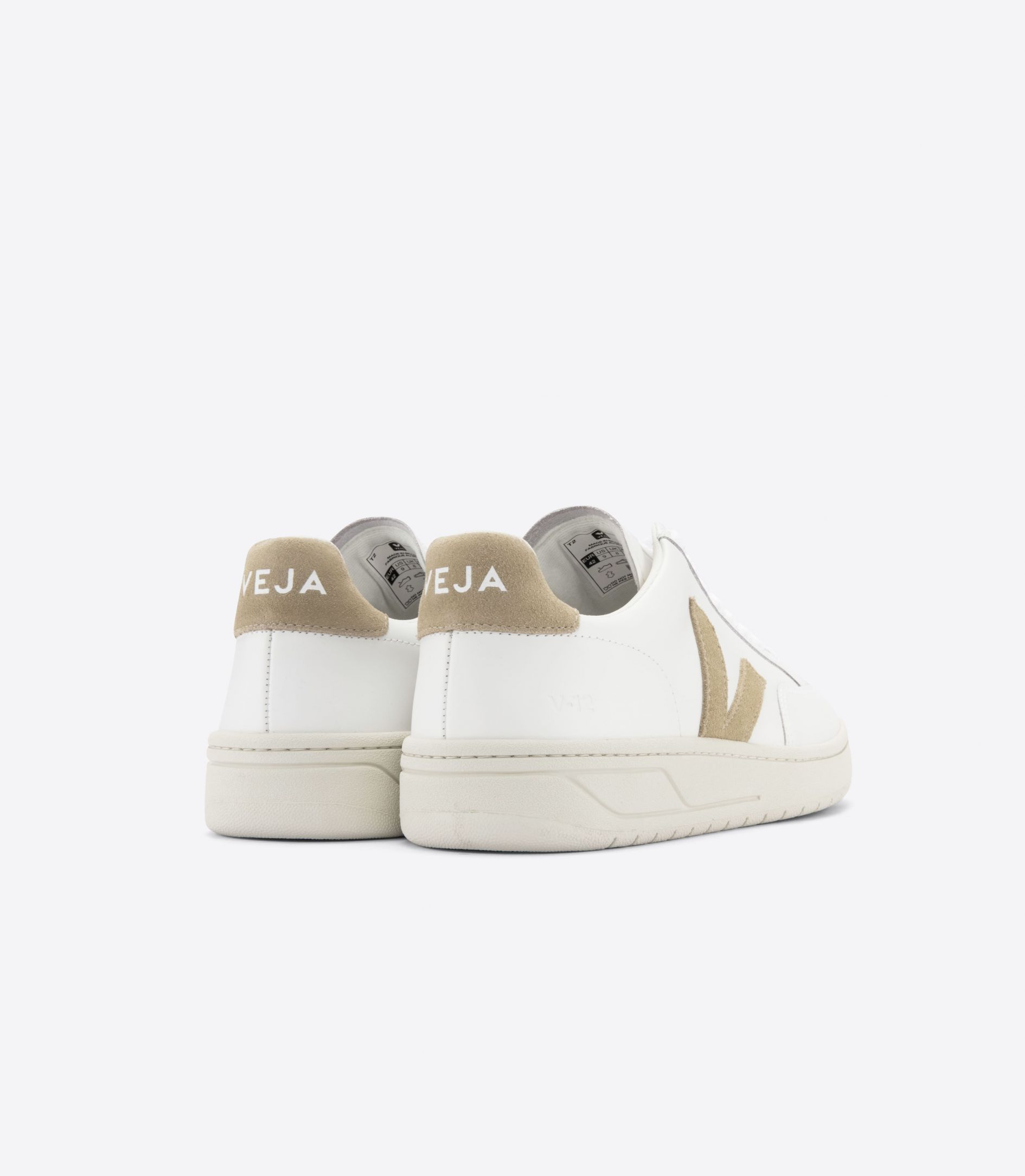 VEJA V-12 LEATHER WHITE DUNE | VJ24247