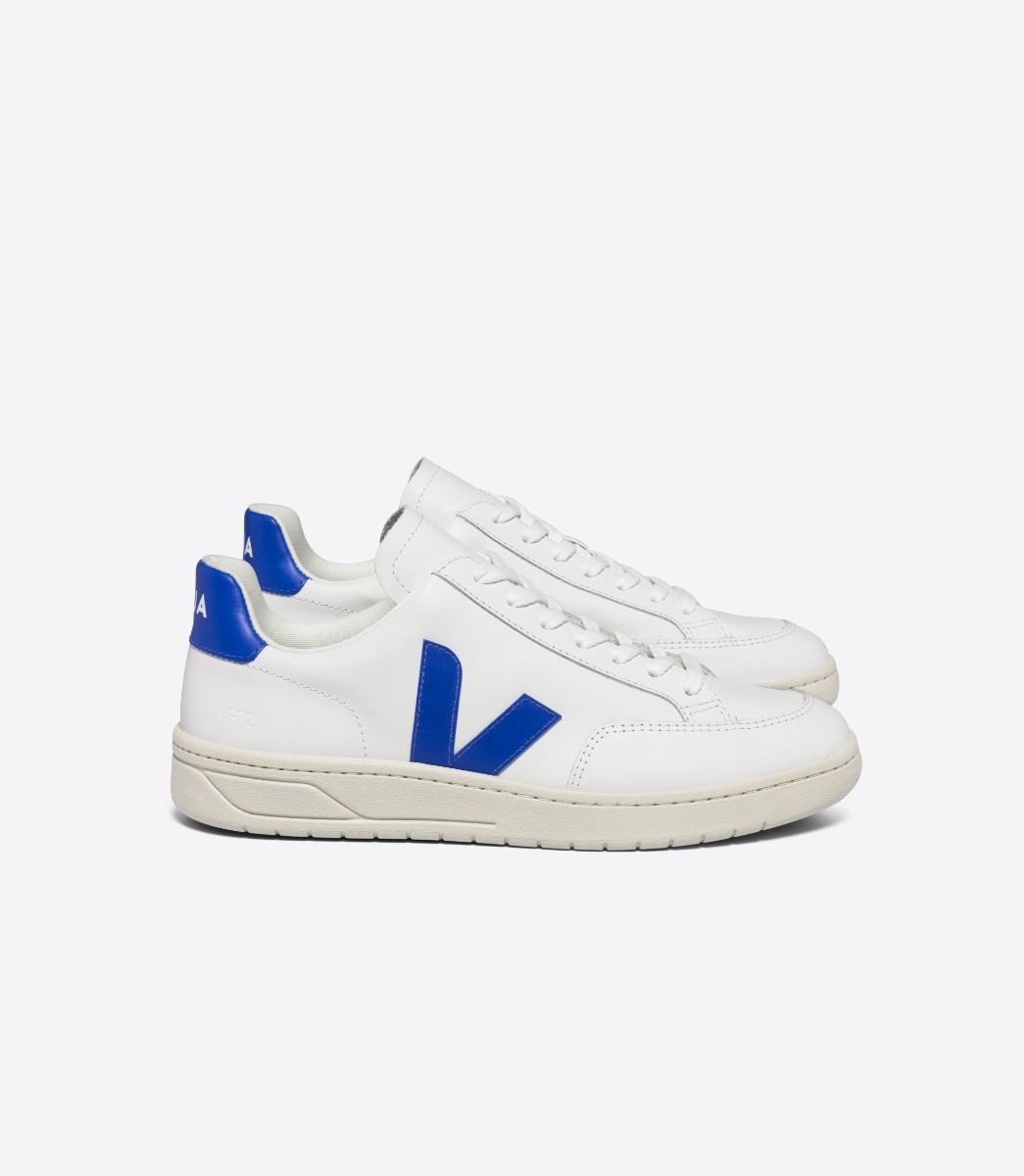 VEJA V-12 LEATHER WHITE PAROS | VJ24256