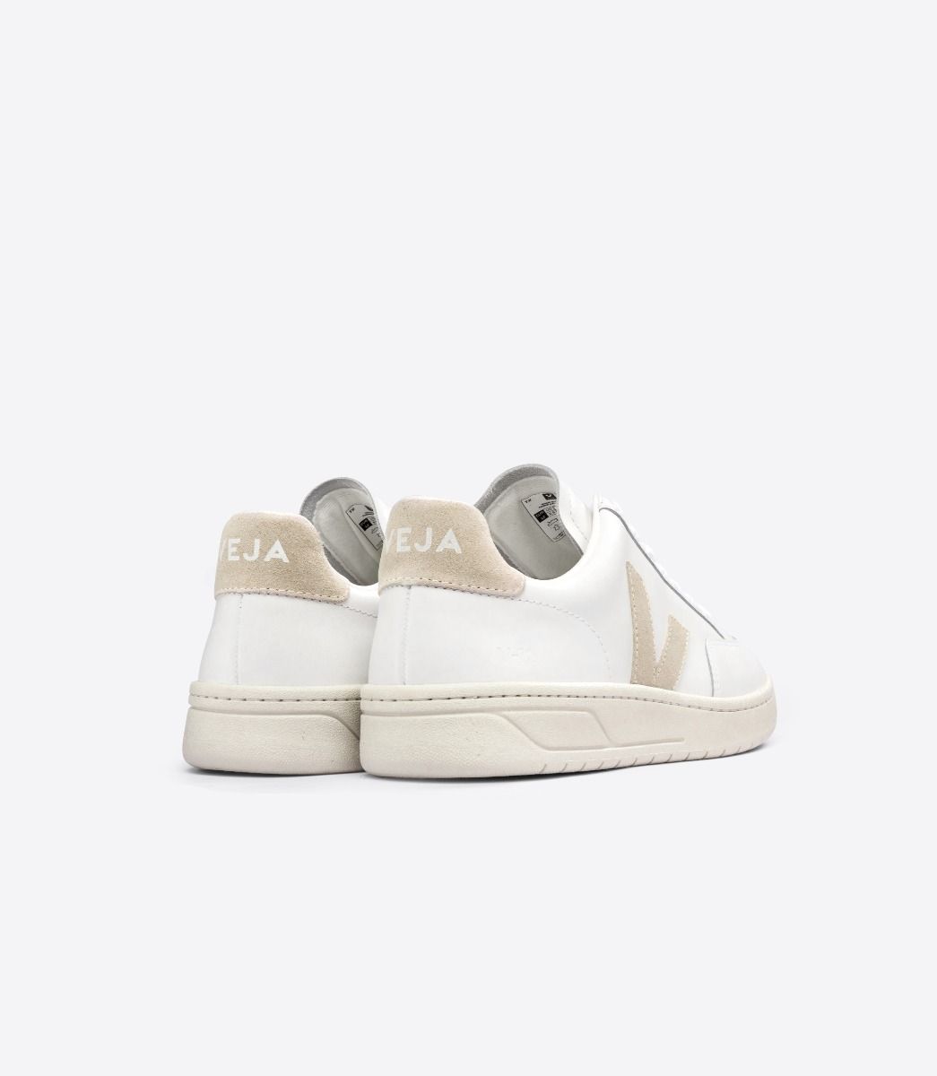 VEJA V-12 LEATHER WHITE SABLE | VJ24264