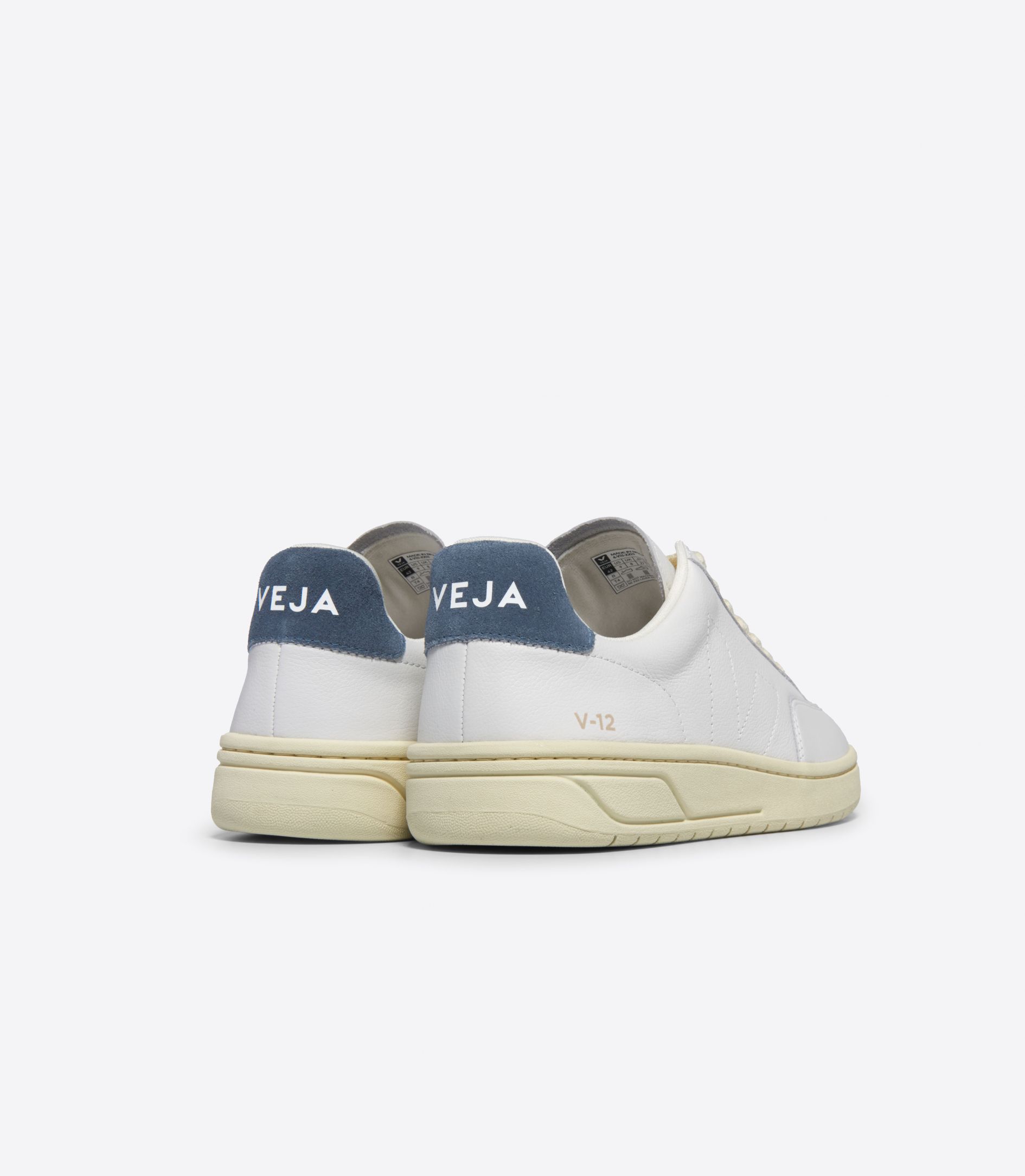 VEJA V-12 STITCH LEATHER WHITE CALIFORNIA | VJ24588