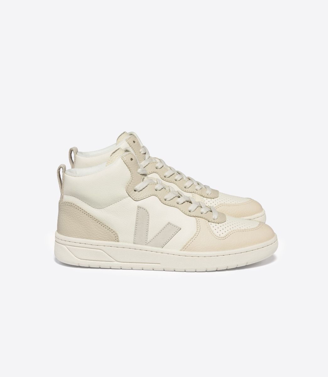 VEJA V-15 LEATHER CASHEW PIERRE MULTICO | VJ24314