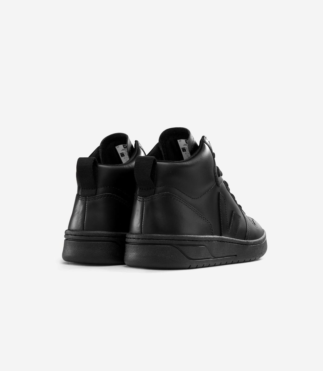 VEJA V-15 LEATHER FULL BLACK | VJ24312