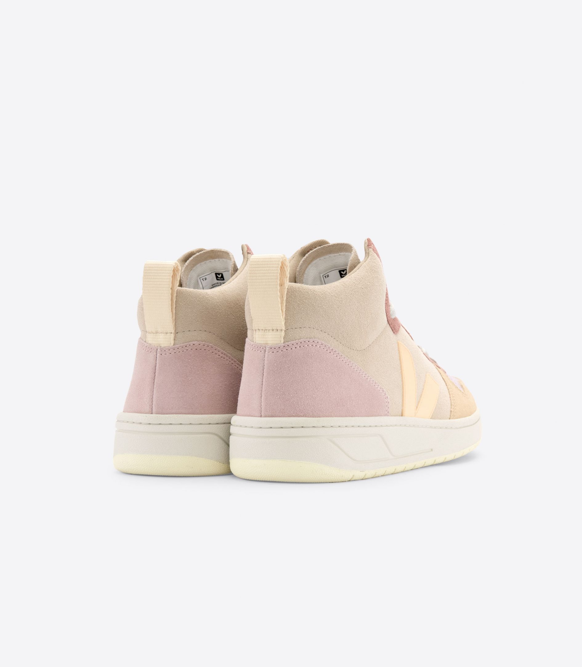 VEJA V-15 SUEDE MULTICO PEACH | VJ24308