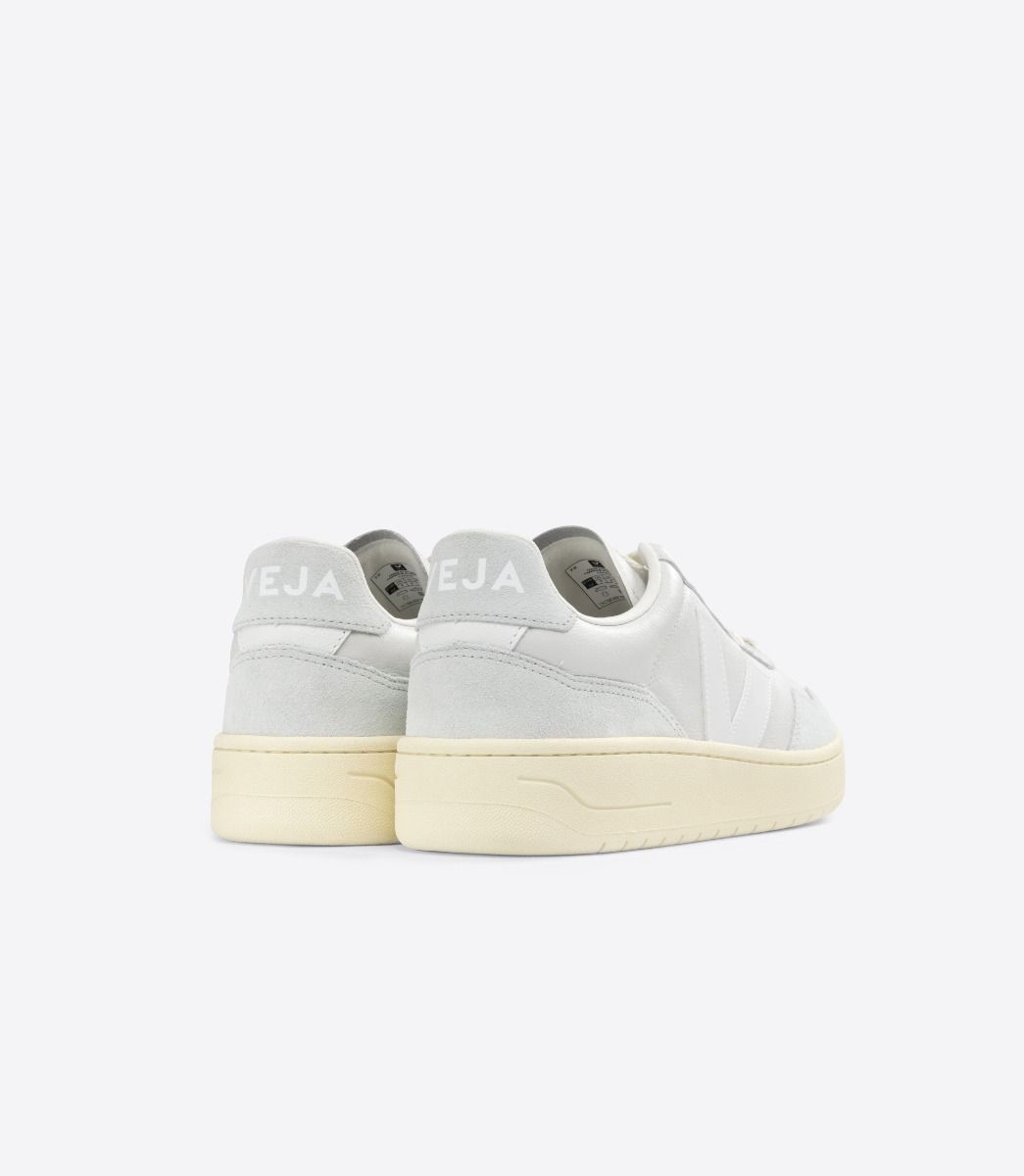 VEJA V-90 LEATHER GRAVEL WHITE | VJ24274