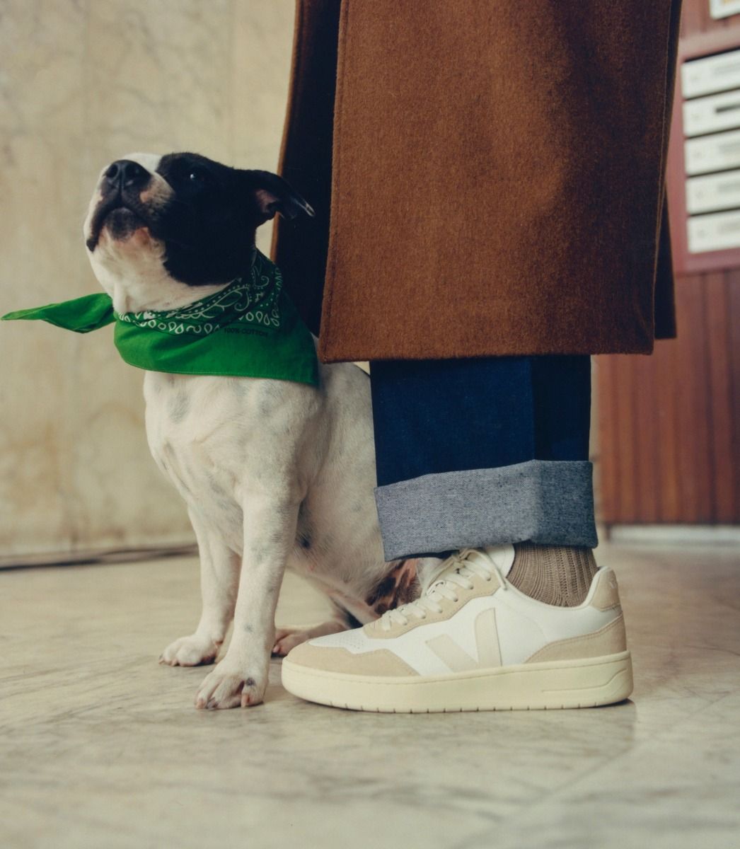 VEJA V-90 LEATHER WHITE PIERRE | VJ24270