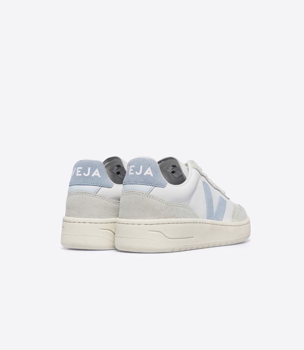 VEJA V-90 LEATHER WHITE STEEL | VJ24281