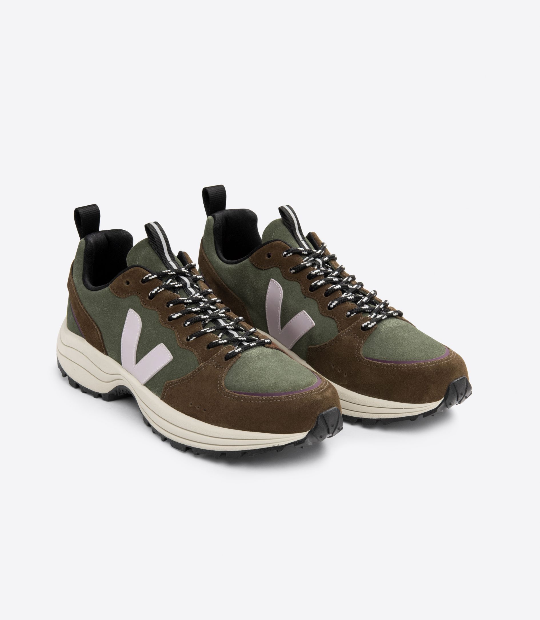 VEJA VENTURI SUEDE MUD PARME MULTICO | VJ24384