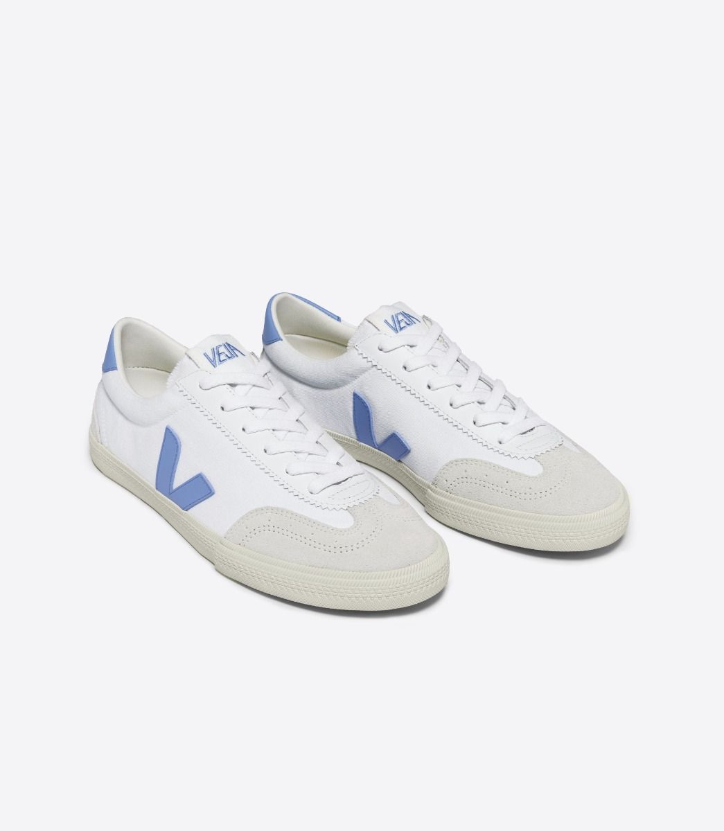 VEJA VOLLEY CANVAS WHITE AQUA | VJ24172