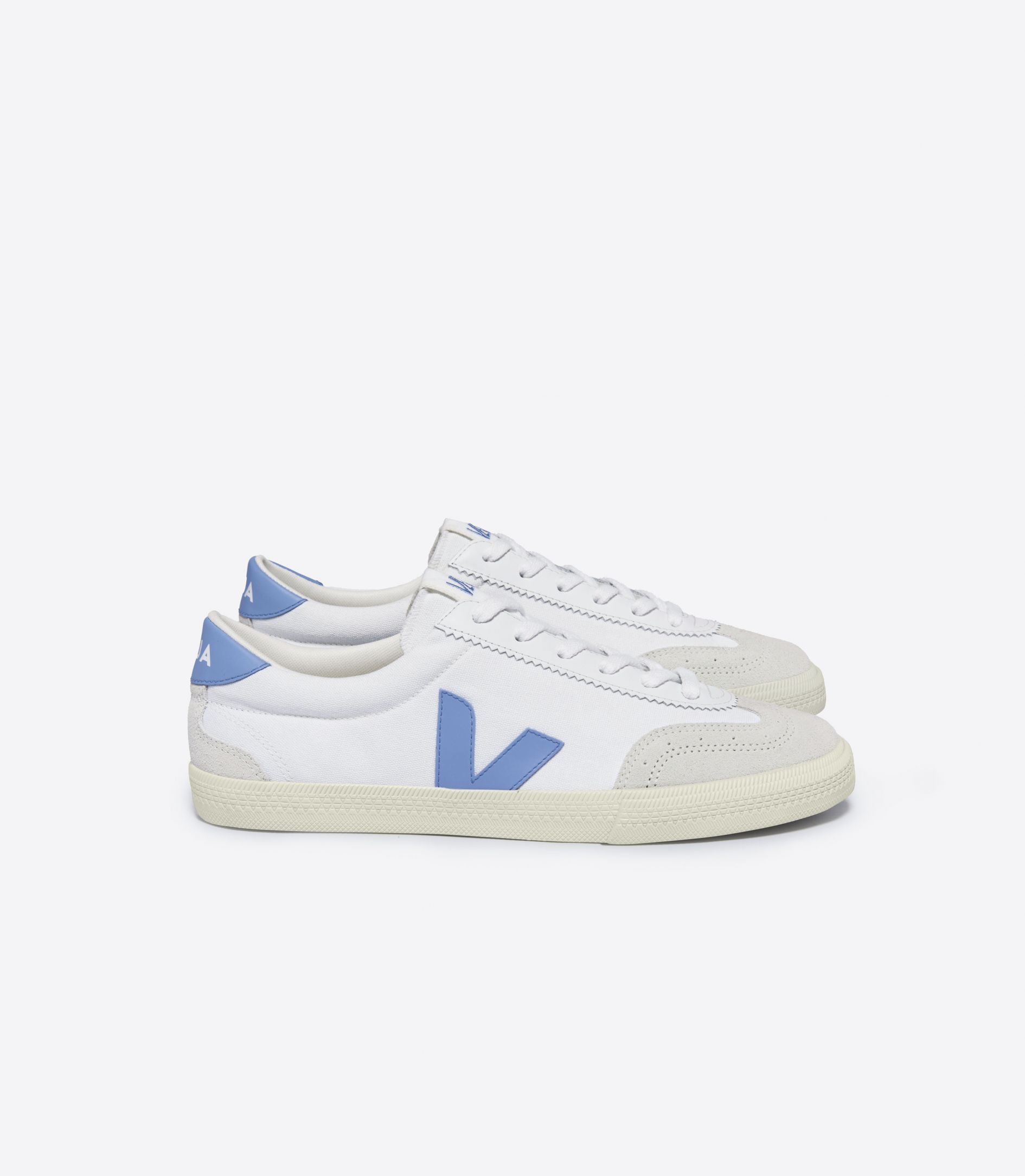 VEJA VOLLEY CANVAS WHITE AQUA | VJ24172