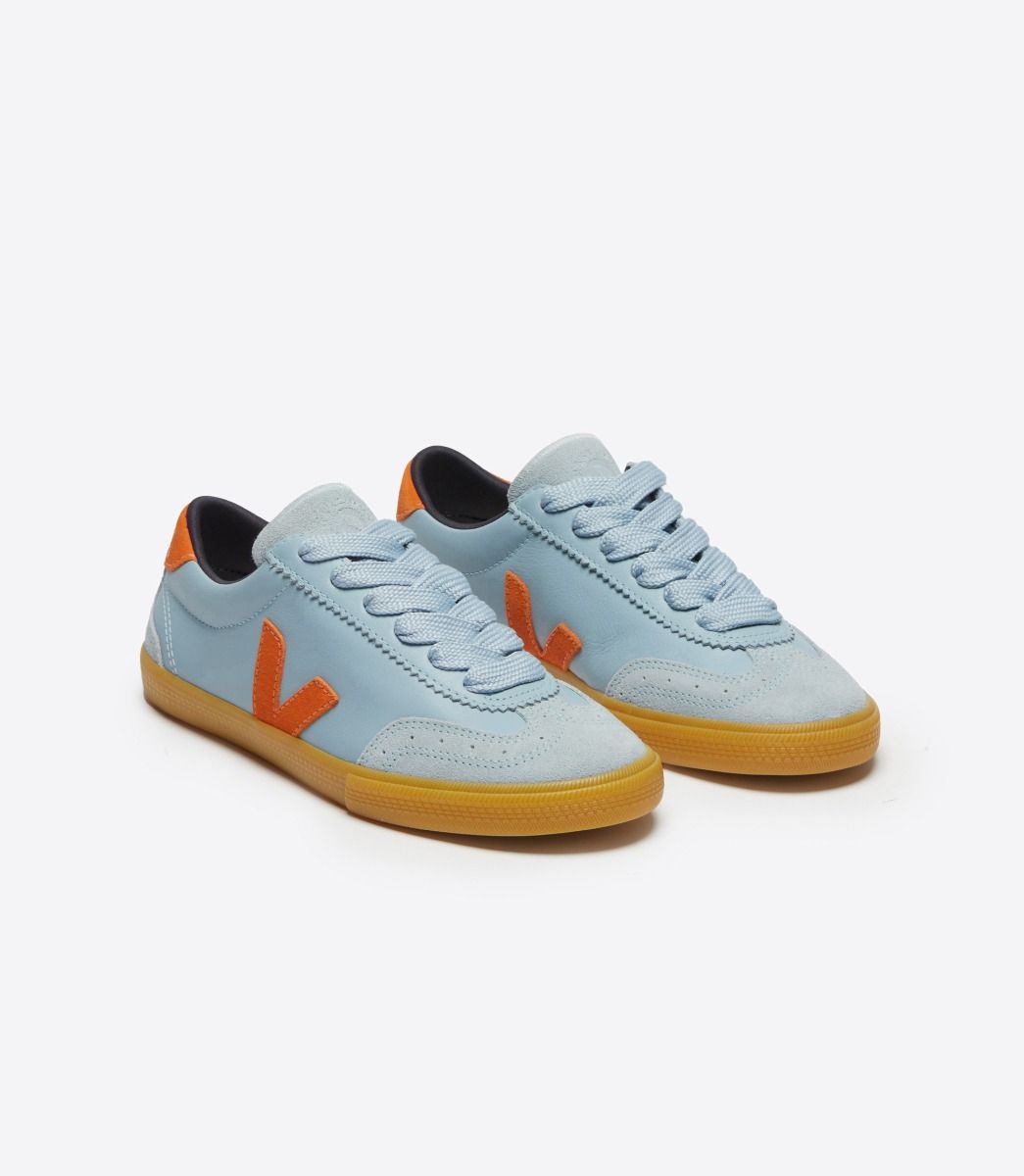 VEJA VOLLEY LEATHER VEJA X MAKE MY LEMONADE STEEL PUMPKIN | VJ24474