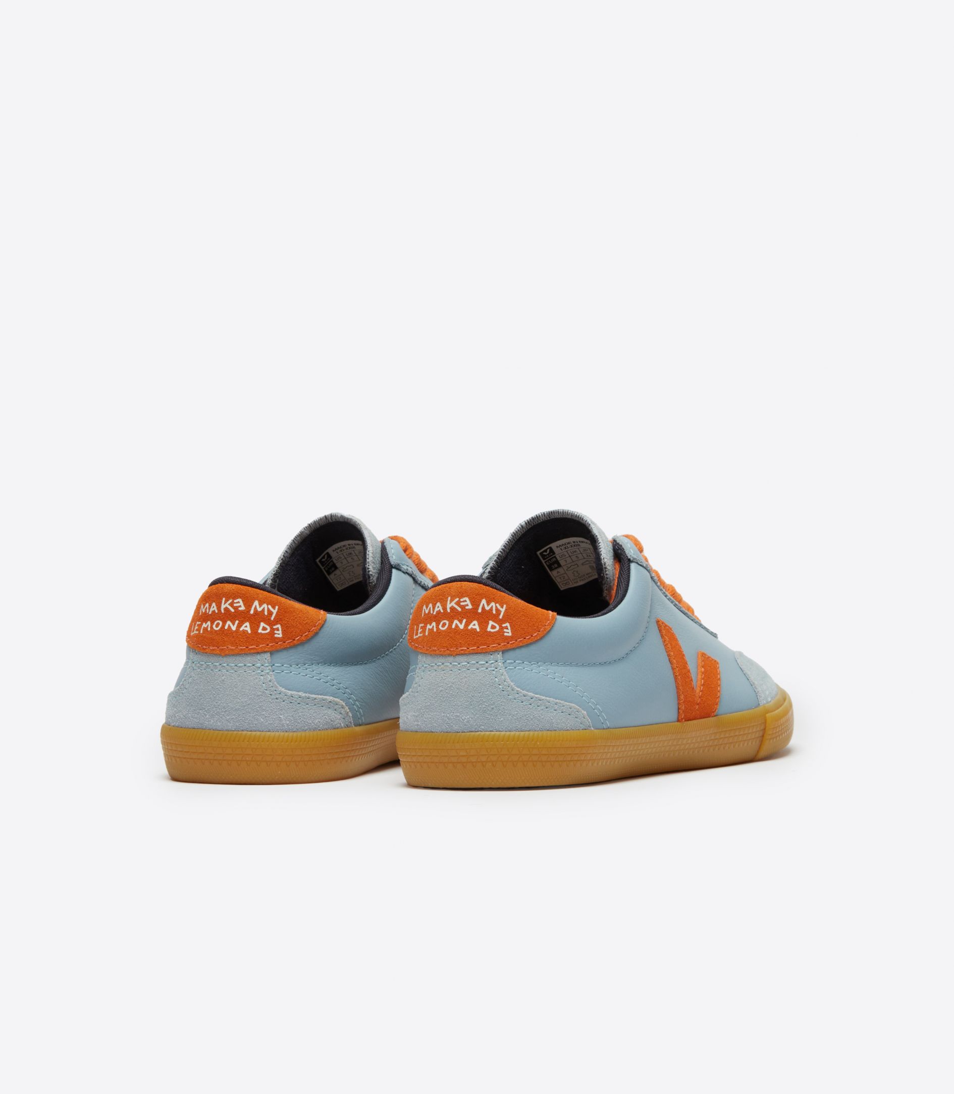 VEJA VOLLEY LEATHER VEJA X MAKE MY LEMONADE STEEL PUMPKIN | VJ24474