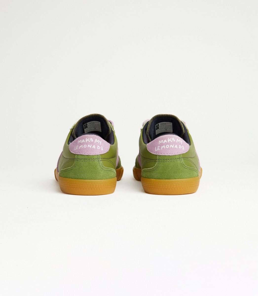 VEJA VOLLEY LEATHER VEJA X MAKE MY LEMONADE KIWI ORCHID | VJ24476