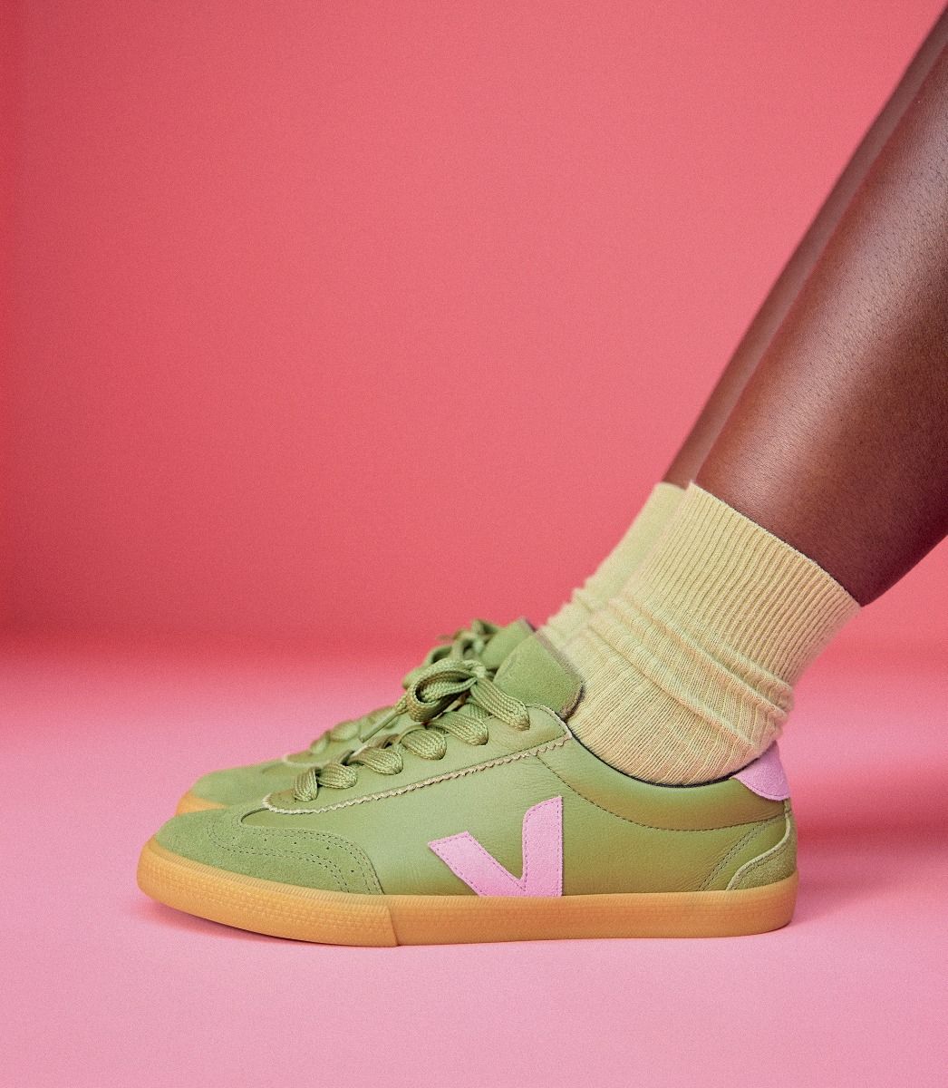 VEJA VOLLEY LEATHER VEJA X MAKE MY LEMONADE KIWI ORCHID | VJ24476