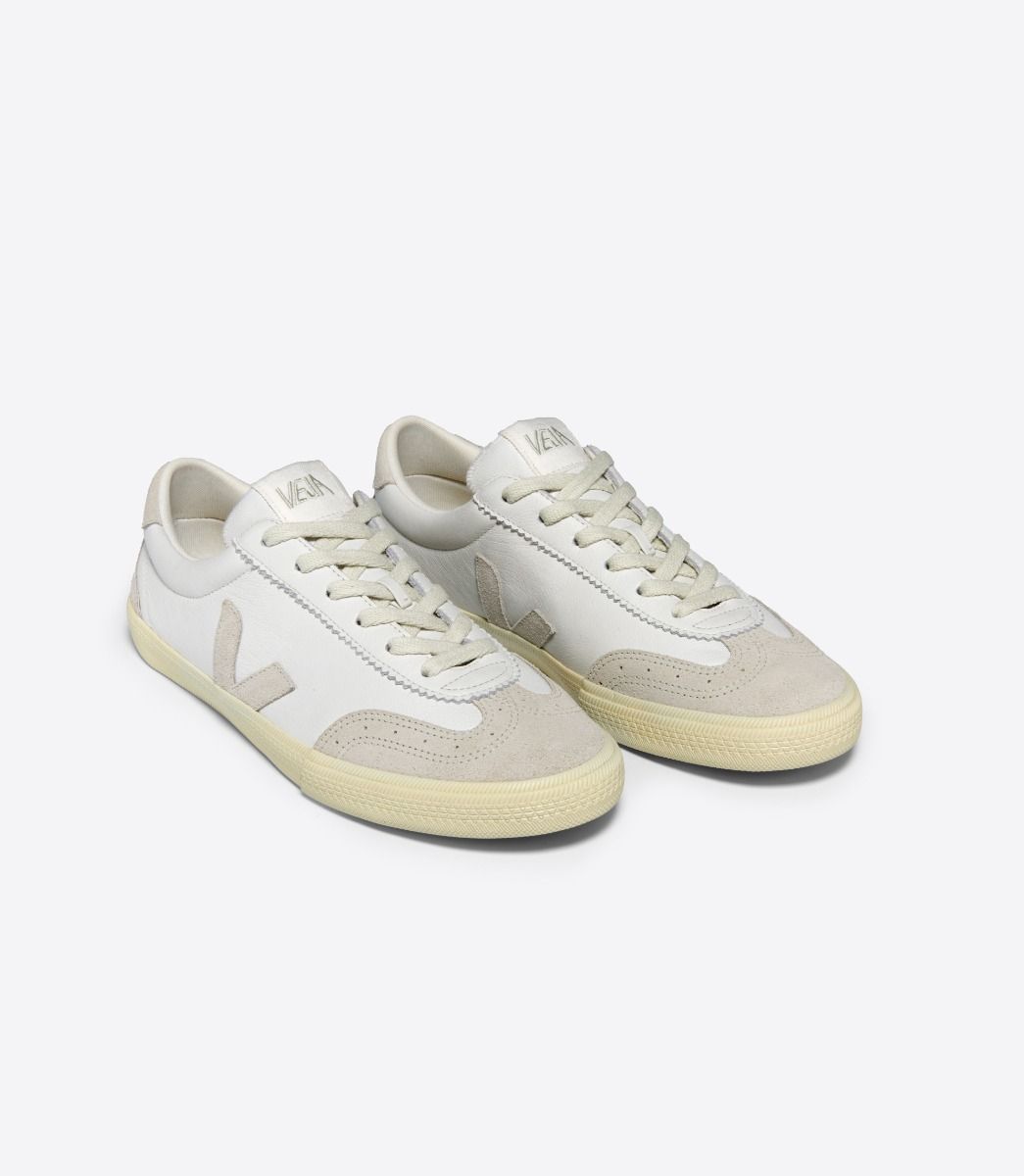 VEJA VOLLEY LEATHER WHITE NATURAL | VJ24177