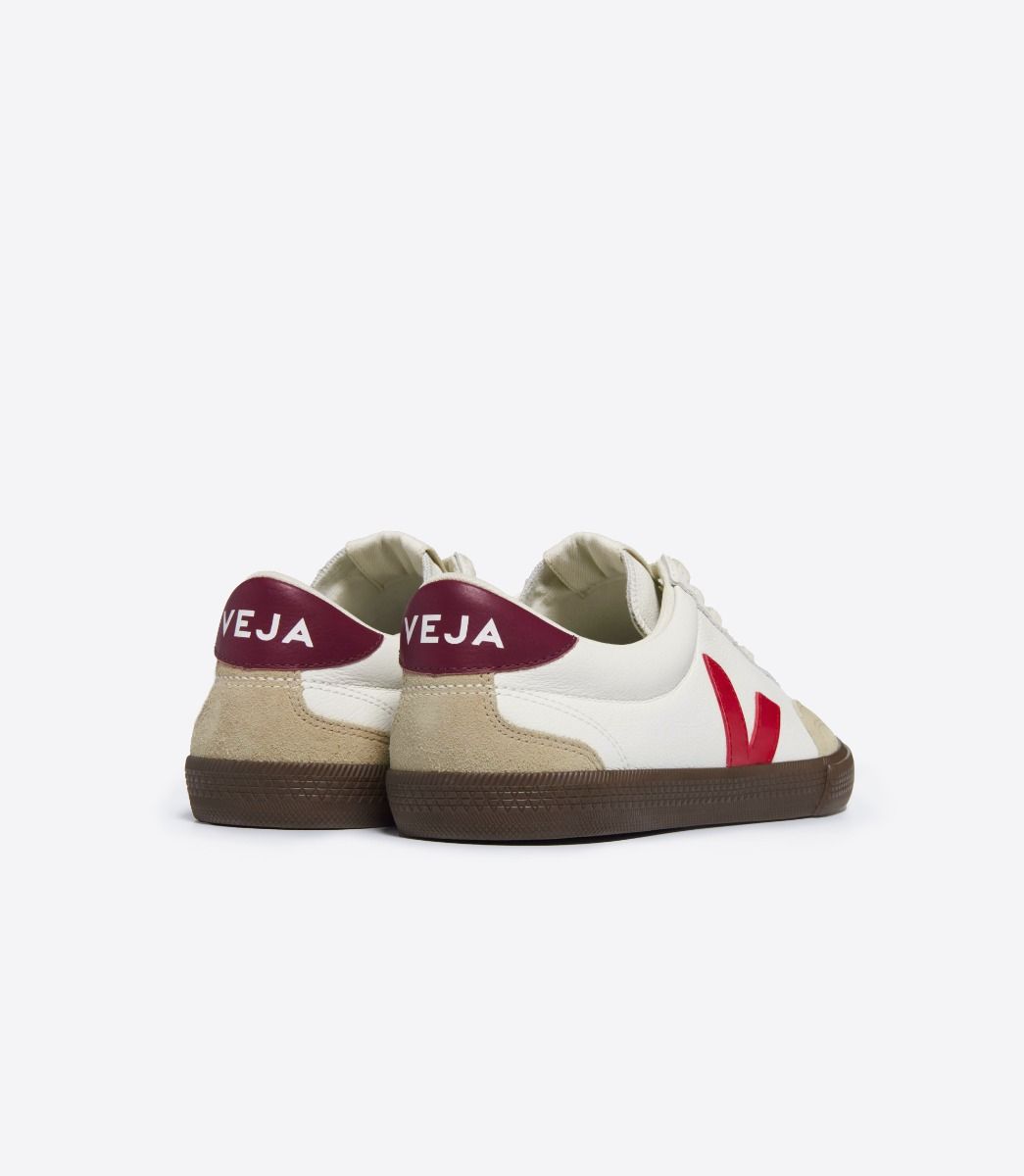 VEJA VOLLEY LEATHER WHITE PEKIN BARK | VJ24471