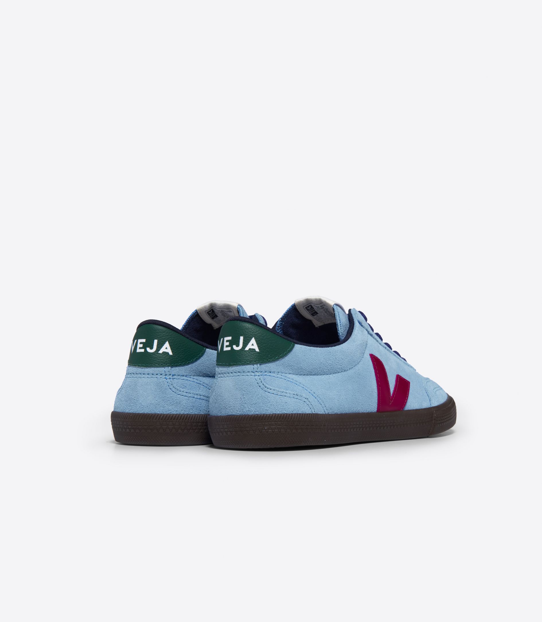 VEJA VOLLEY SUEDE AQUA MARSALA EAGLE | VJ24470