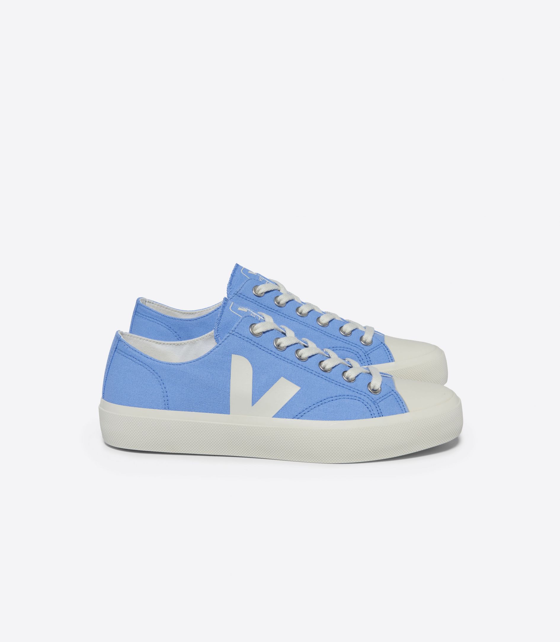 VEJA WATA II LOW CANVAS AQUA PIERRE | VJ24395