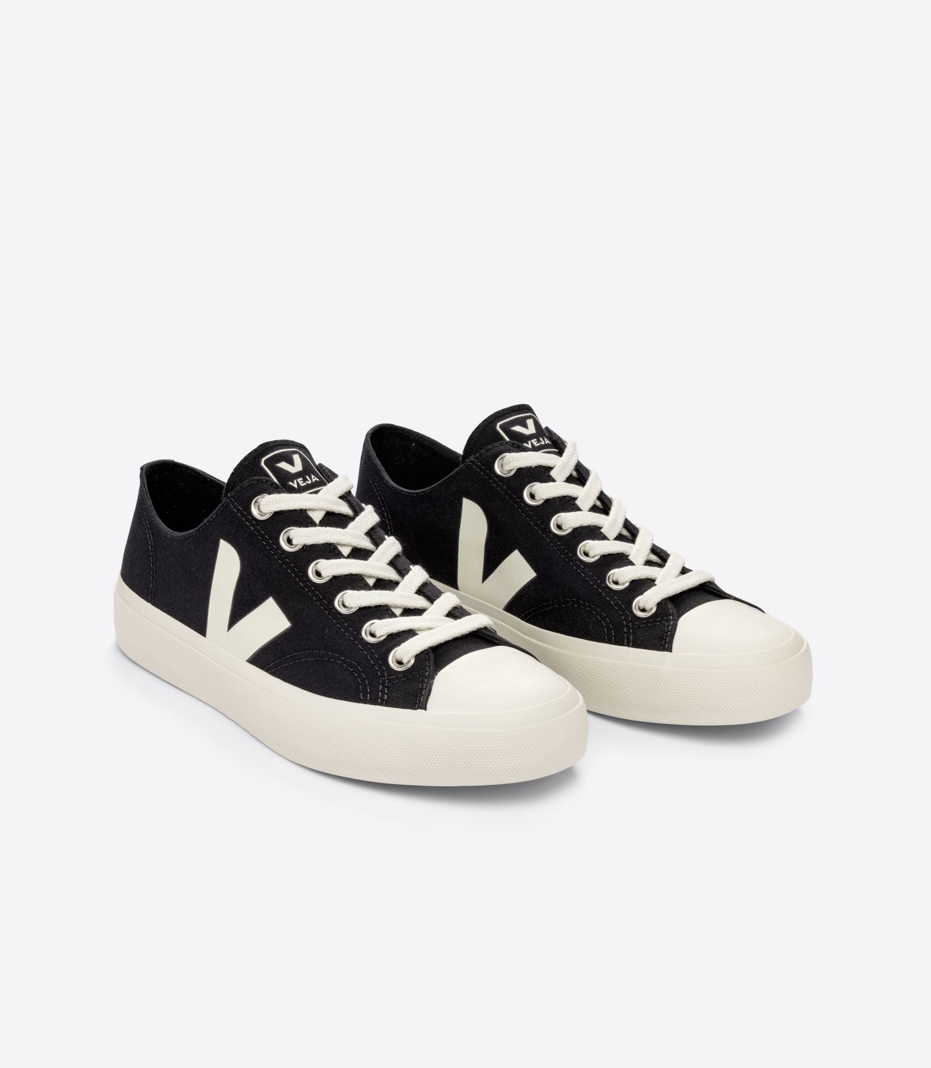 VEJA WATA II LOW CANVAS BLACK PIERRE | VJ24404