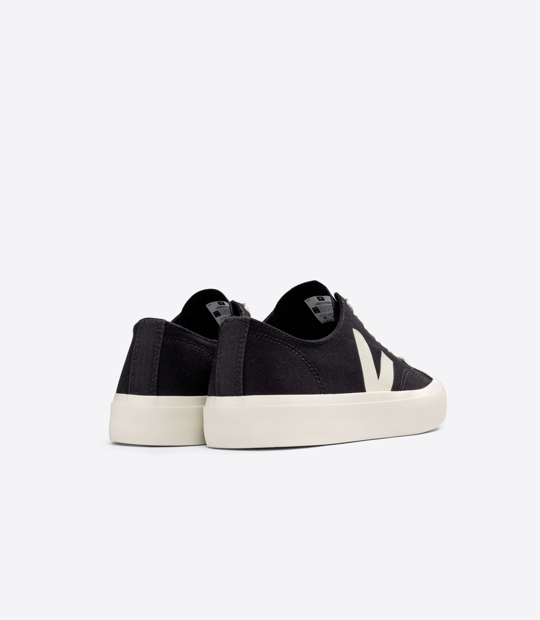 VEJA WATA II LOW CANVAS BLACK PIERRE | VJ24404