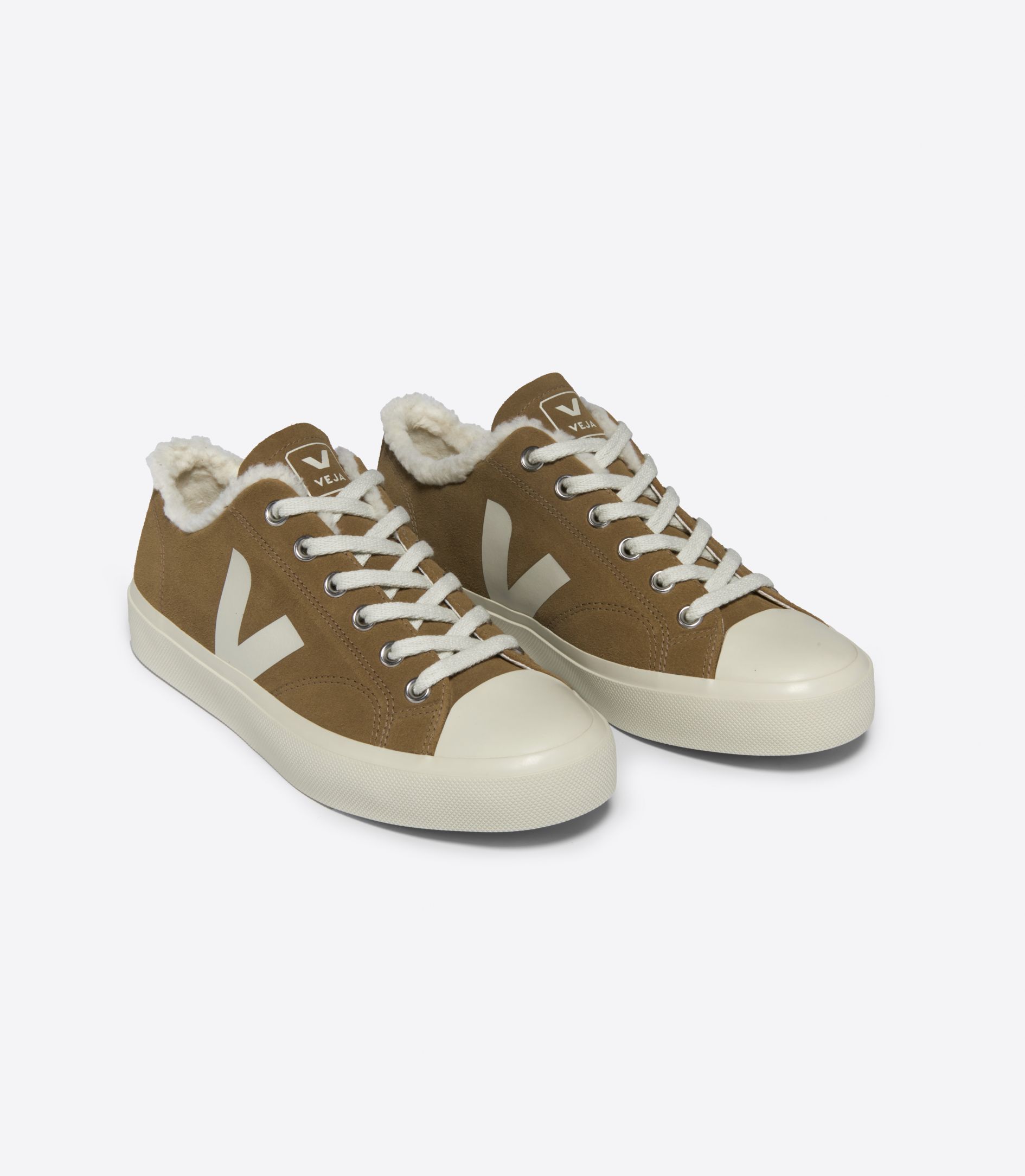 VEJA WATA II LOW FURED SUEDE TENT PIERRE | VJ24409